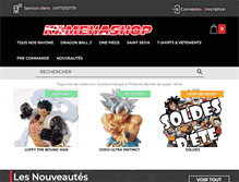 Tablet Screenshot of kamehashop.fr